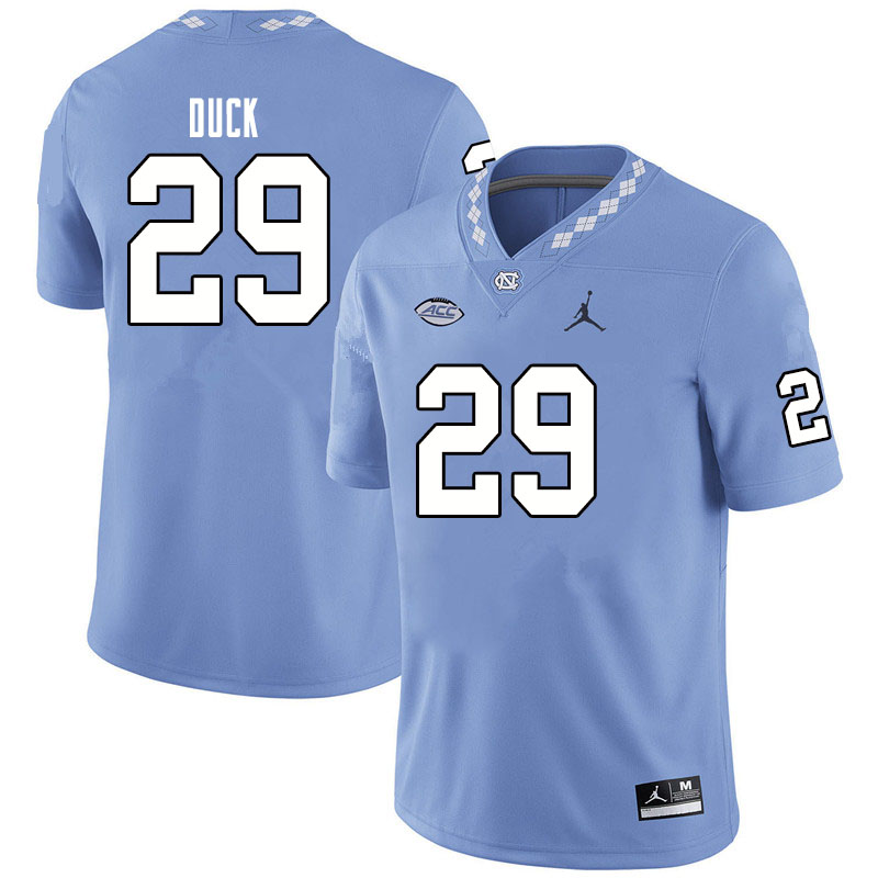 Jordan Brand Men #29 Storm Duck North Carolina Tar Heels College Football Jerseys Sale-Blue